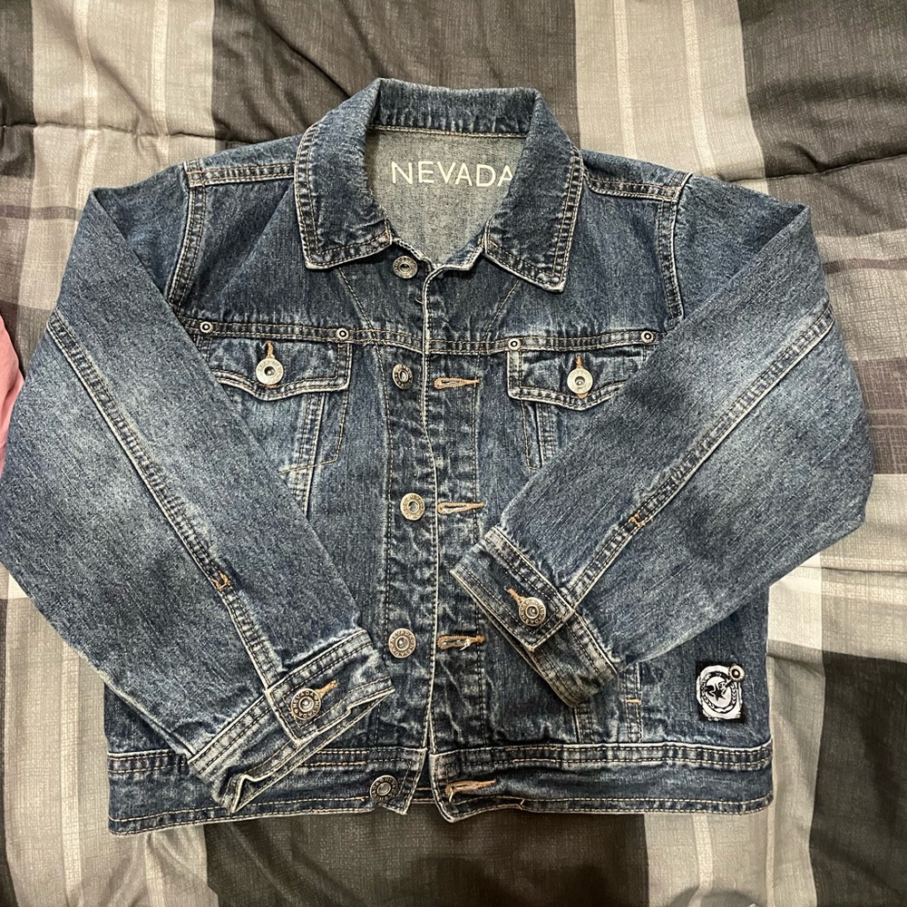 Kids Denim Jacket - Blue